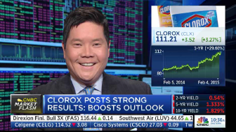 CNBC Redesign  Clorox Posts Strong Results